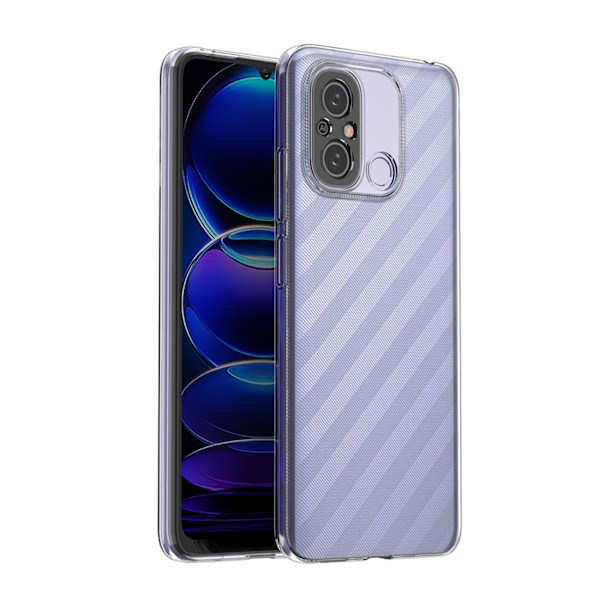 Ultratunt fodralskydd 0,5 mm för Xiaomi Xiaomi Redmi 11A / Poco C55 / Redmi 12C Ultra Clear Transparent