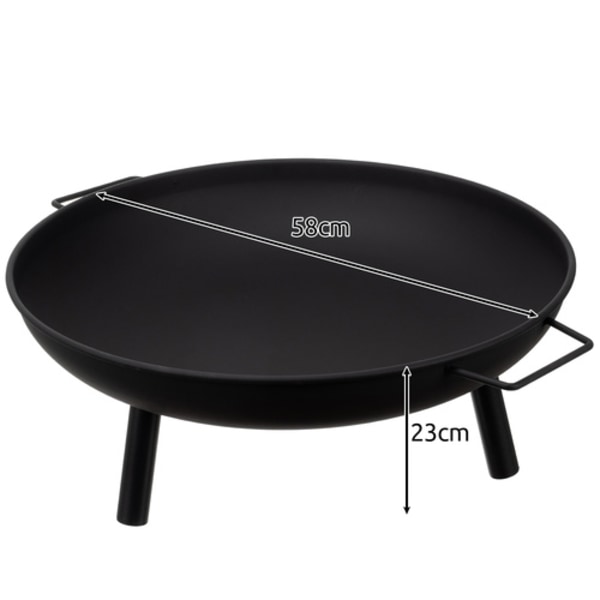 Havebålplads 60 cm 25379