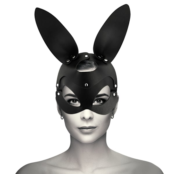 Coquette Chic Desire - Vegansk lädermask med kaninöron