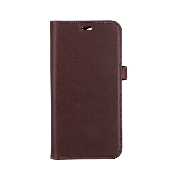 BUFFALO 2-i-1 tegnebog læder 3 kort iPhone 14 Pro Max 6,7" Brun