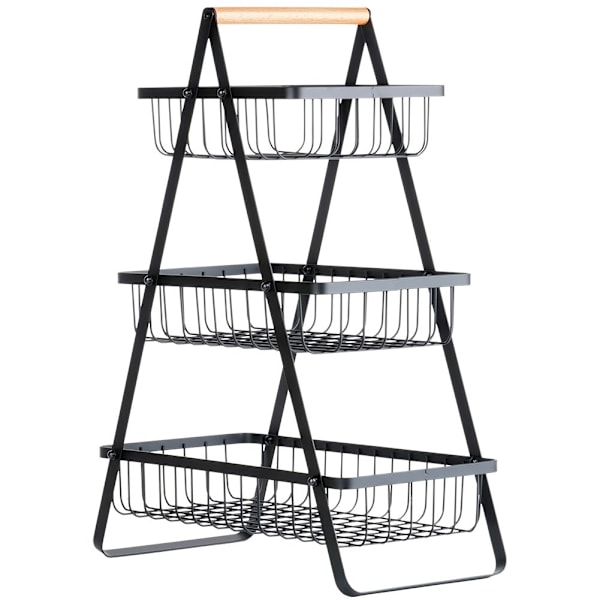 Trevånings Fruktkorg och Grönsakskorg i Loftstil