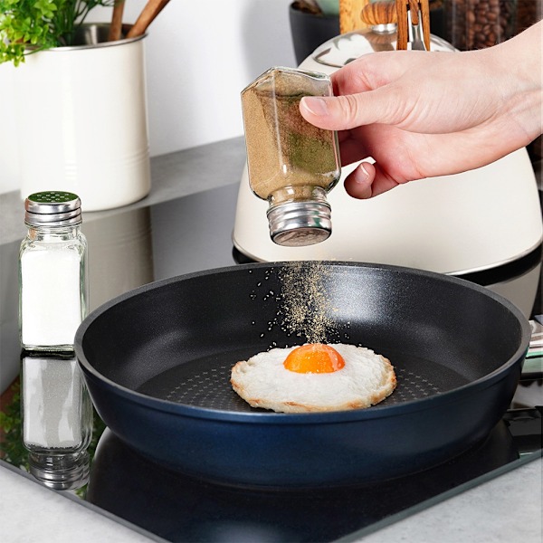 Salt- och pepparshaker i glas 80 ml 2 st.