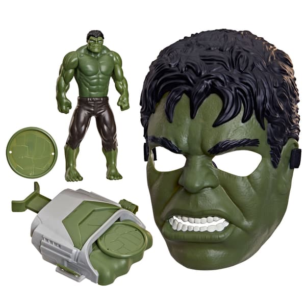 Marvel Hulk Gamma Blast-sæt med maske og figur