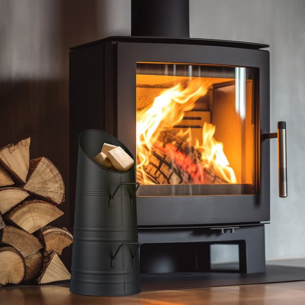 Coal Scuttle, 9L järn, Mattsvart