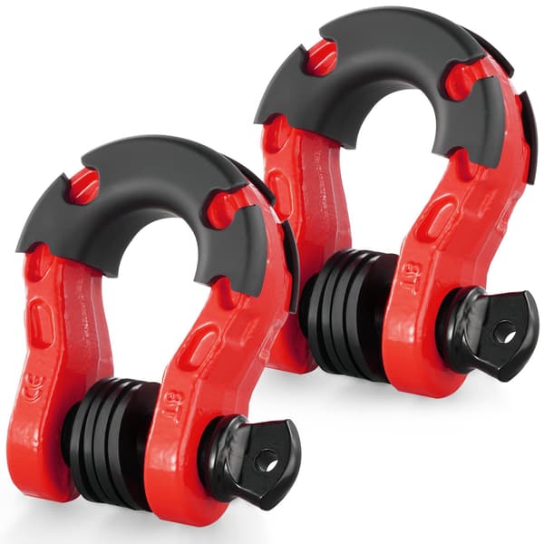 D-ringsschacklar, 2-pack, 19 mm, 8T WLL