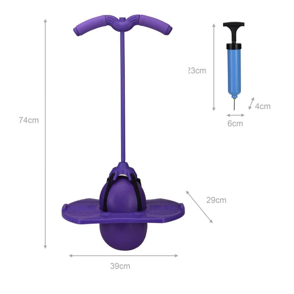 Pogo-pallokeppi lapsille – ulkohyppylelu