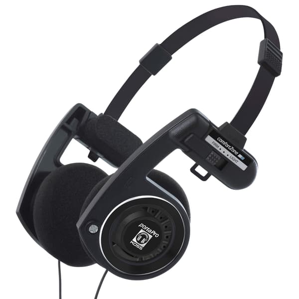 KOSS Headphone PortaPro 3.0 On-Ear Mic Remote Dark Master