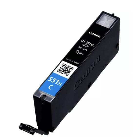CANON muste 6444B001 CLI-551XL syaani