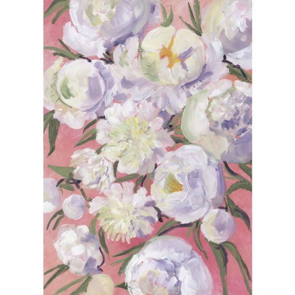 Kinsly Painterly Bouquet - 70x100 cm