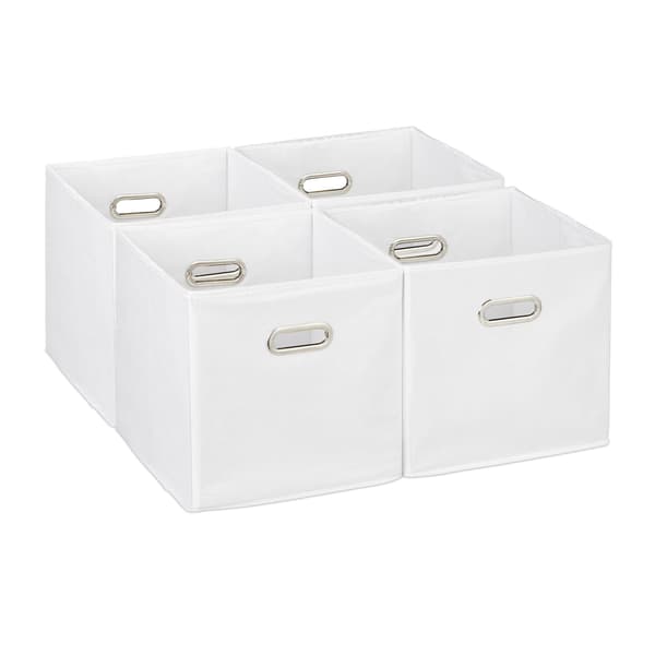 Hopfällbara förvaringskorgar, set med 4 – Organizerboxar