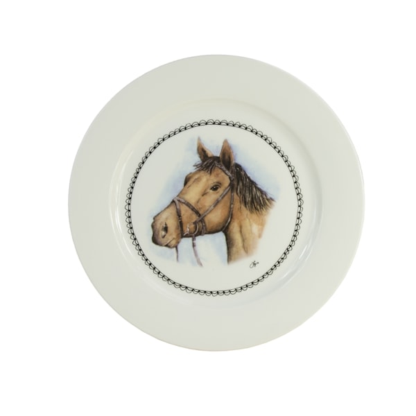 Boerenwinkel Ontbijtbord 21cm Paard