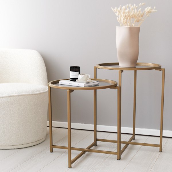 Soffbord S407K - Guld