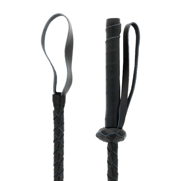 Darkness - Læder Fetish Bdsm Pisk 60Cm