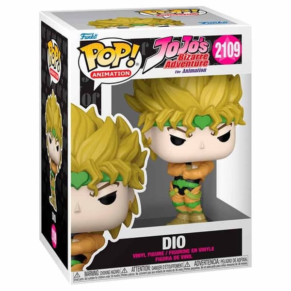 Jojo's Bizarre Adventure Dio-figur, 7-tommer samlelegetøj