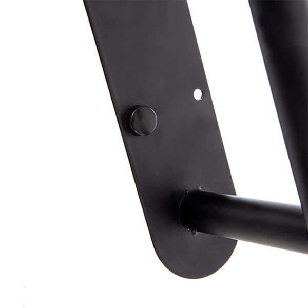 Sort metalpapirholder, 33,5x9,2x4,5 cm