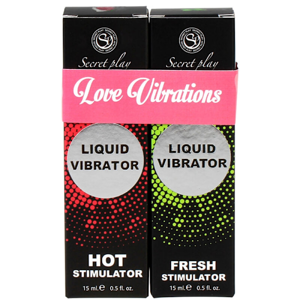 Secretplay - Liquid Vibrator Love Vibrations Pack