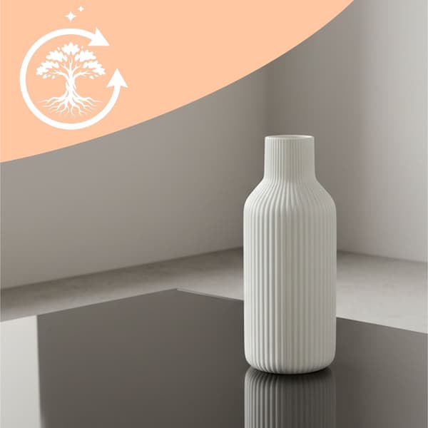 Keramisk vasesæt, 3 størrelser – Tekstureret, minimalistisk design