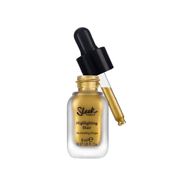 Sleek MakeUP, Elixir, Liquid Highlighting Drops, For Shoulders & Decollete, Gold, 8 ml