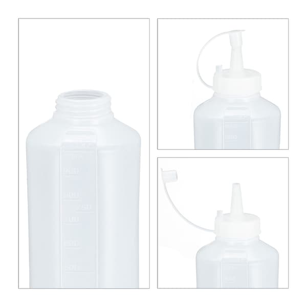 4x pressflaskor 1000ml