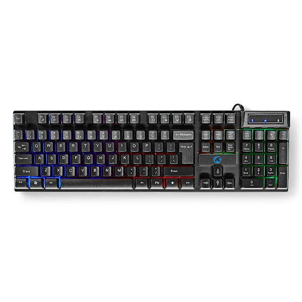 Gaming Combo Kit | 5-i-1 | Tangentbord, headset, mus och musmatta | Svart | QWERTY | US Layout