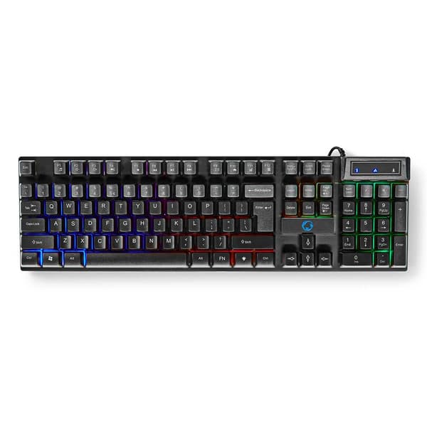 Gaming Combo Kit | 5-i-1 | Tastatur, Headset, Mus og musemåtte | Sort | QWERTY | US layout