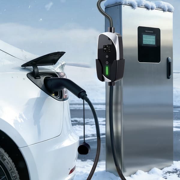 Bärbar elbilsladdare typ 2 7,4 kW 32A, 6 m kabel
