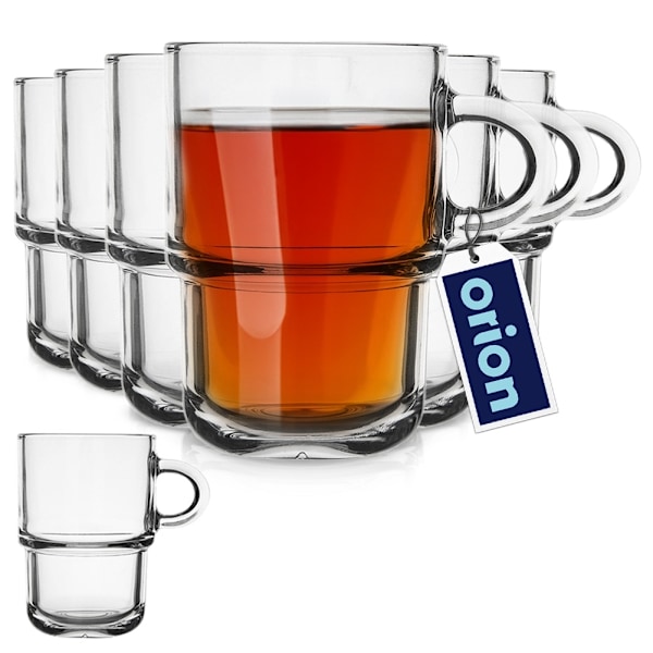 Kaffe- og teglas 350 ml 6 stk.