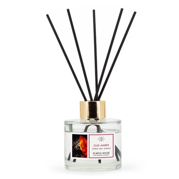 Rørdiffuser 100ml Glas – Langtidsholdbar Duft