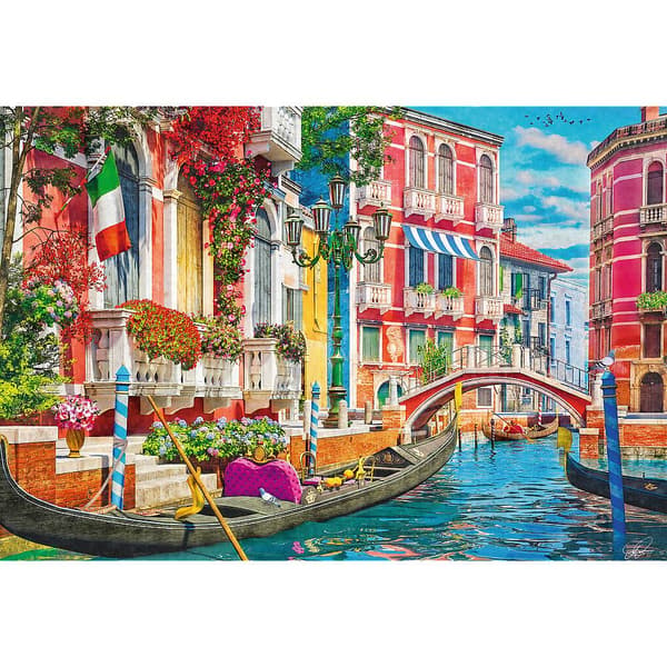 Venedig-puslespil, 1500 brikker – 85x58 cm