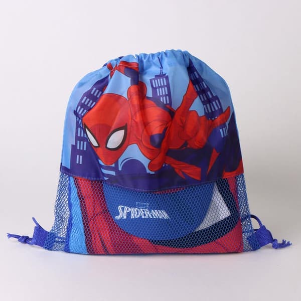 Marvel Spiderman håndklæde + taske + kasket sæt