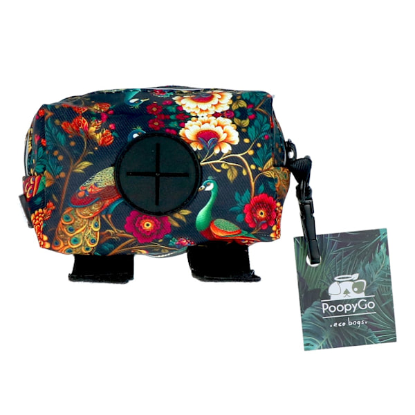 PoopyGo Kakkapussin annostelija Peacock (punainen)