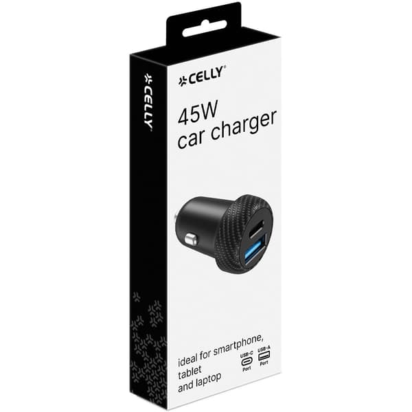 Autolaturi 1xUSB-C PD 1xUSB-A 45W