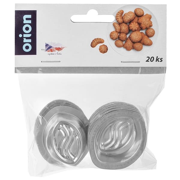 Kakformar, Stål, 20 delar, 3D-bakning