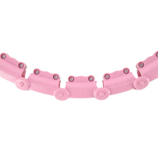 Plus Size Weighted Hula Hoop, ljusrosa