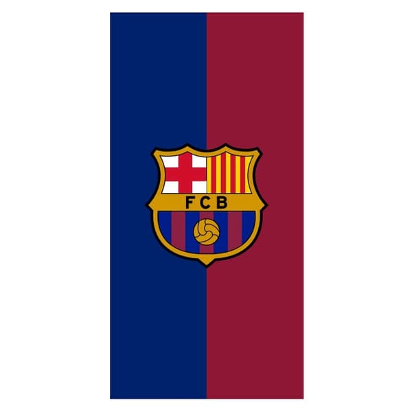 F.C. Barcelona mikrofiber strandhandduk