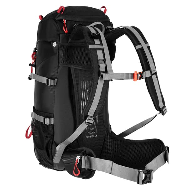 Travel Pack Black 30L+10L – laajennettava reppu