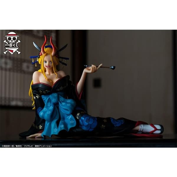 One Piece Black Maria Ichibansho figur, 15 cm samleobjekt