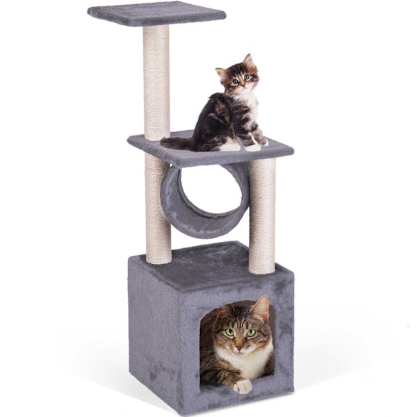 Klösträd för Katt 93 cm DR-265 Pethaus Ljusgrå