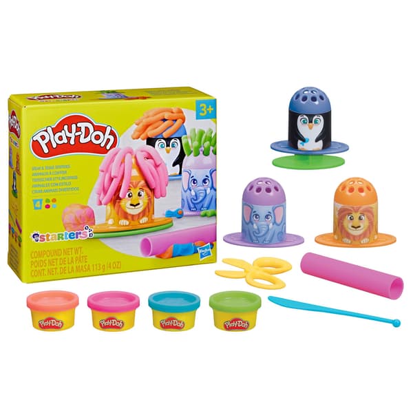 Play-Doh Djurhårstylinglekset för barn