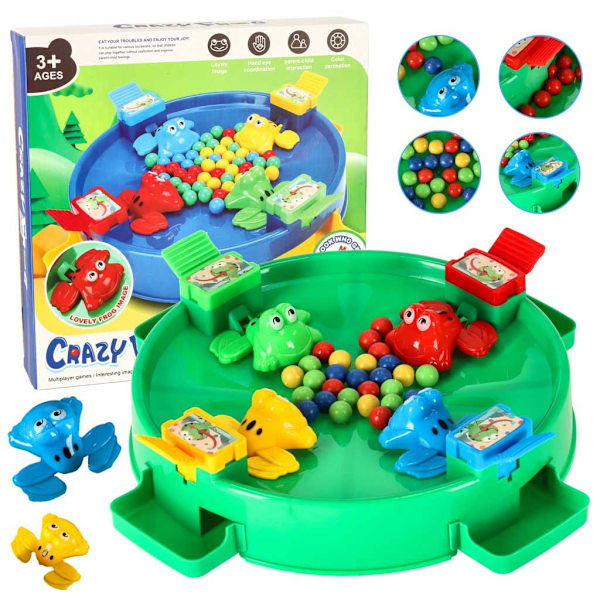 Jumping frogs arcade-peli 4 pelaajaa