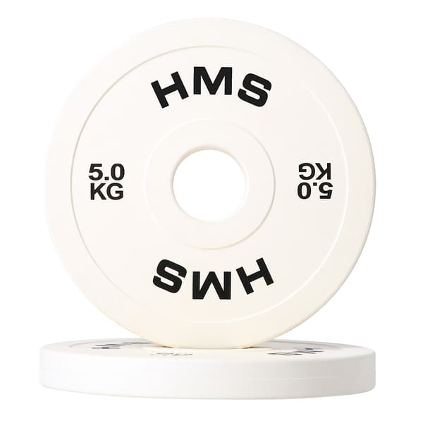Olympic Bumper Plate Par, 5 kg hver