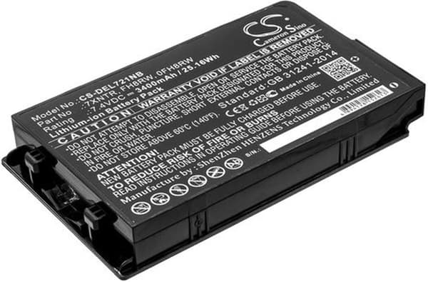 Batteri til Dell Latitude 7202 Rugged Tablet osv
