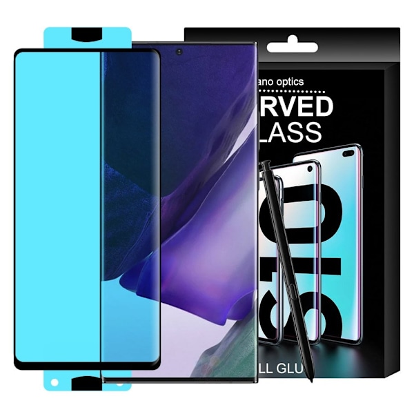 Lasifolio, karkaistu lasi kehykselle näytölle Samsung Galaxy S21+ 5G 3D Edge Nano Flexi Glass musta