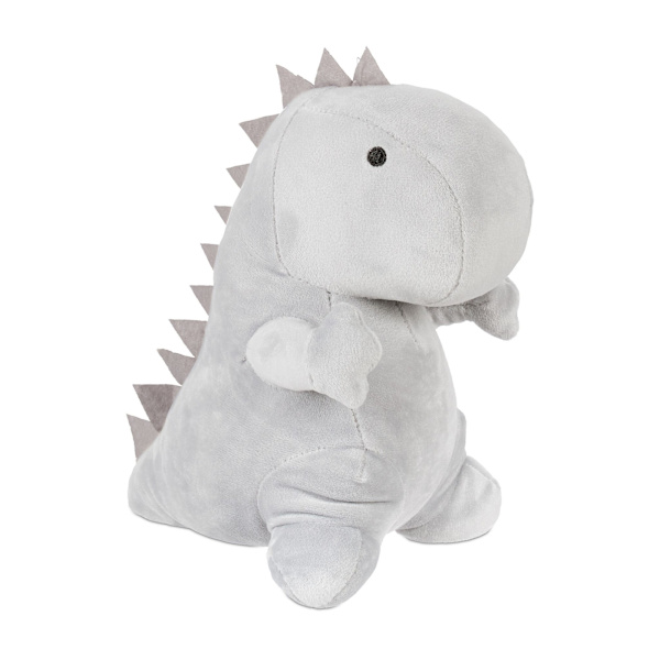 Grå dörrstopp Dino