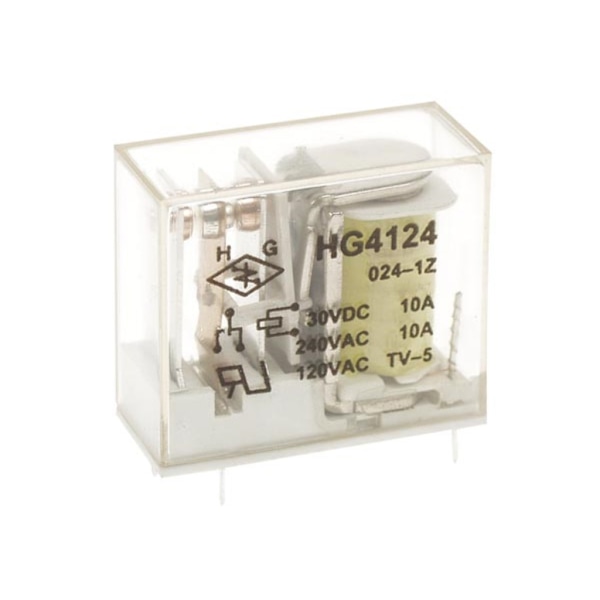 Pystyrele 10A/30Vdc-220Vac 1 X Invertteri 24Vdc