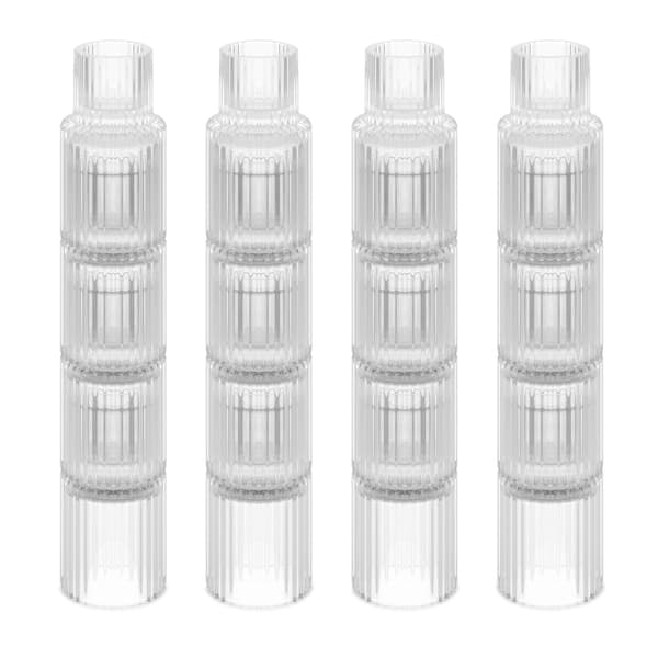 Ljusstake i glas 20-pack