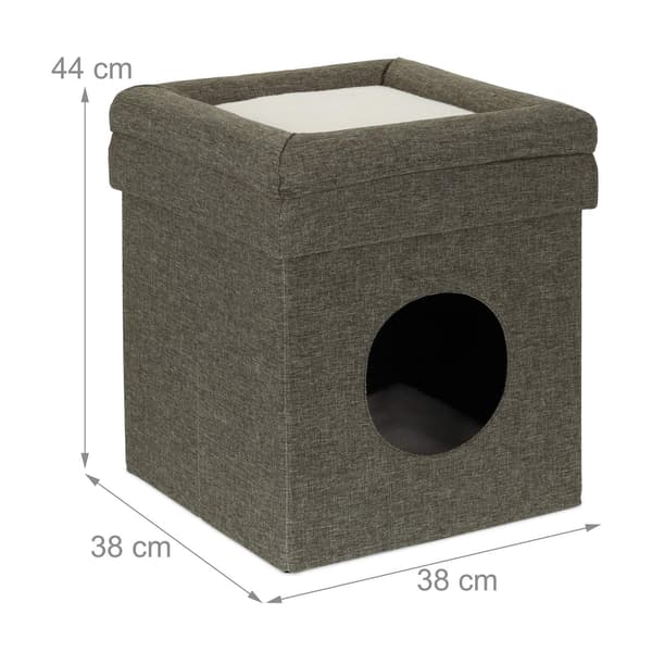 Katteskjul med foldetag