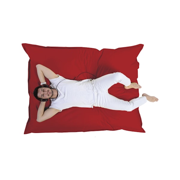 Garden Bean Bag Giant Cushion 140x180 - punainen