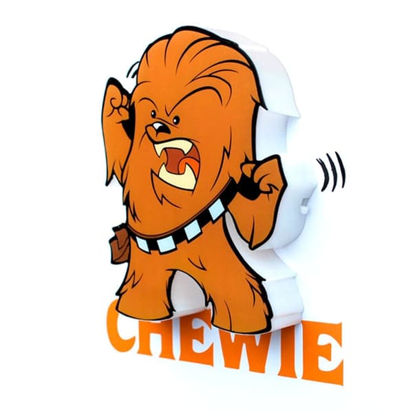 Star Wars Chewbacca 3D-minilamppu, LED-valo lapsille