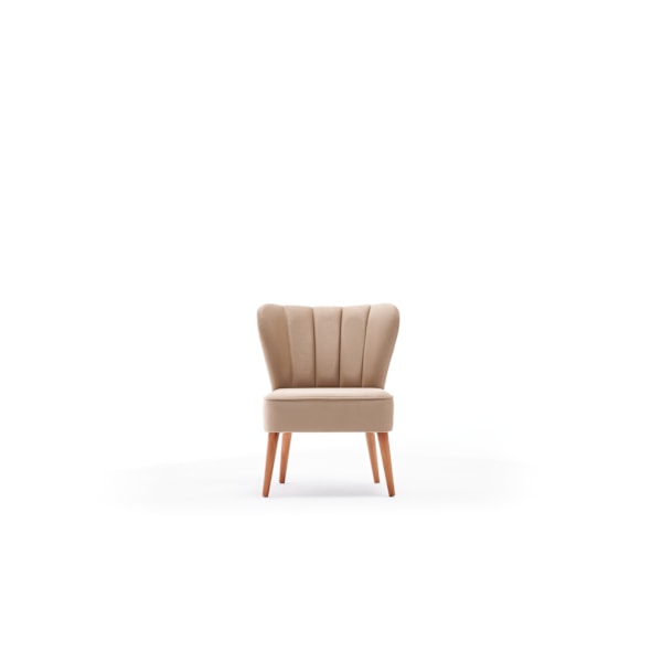 Wing Chair Layla - Creme